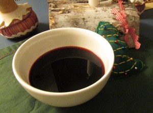 Christmas Eve borscht