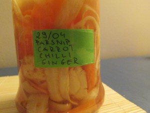 fermented parsnip with carrots